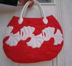 satin red
